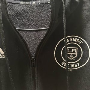 LA KINGS ZIP UP HOODIE
